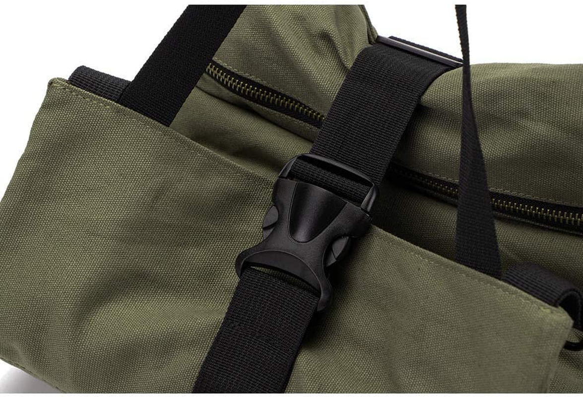 Super Roll Tool Roll,Multi-Purpose Tool Roll up Bag, Wrench Roll Pouch,Canvas Tool Organizer Bucket,Car First Aid Kit Wrap Roll Storage Case,Hanging Tool Zipper Carrier Tote, Car Camping Gear image number 3