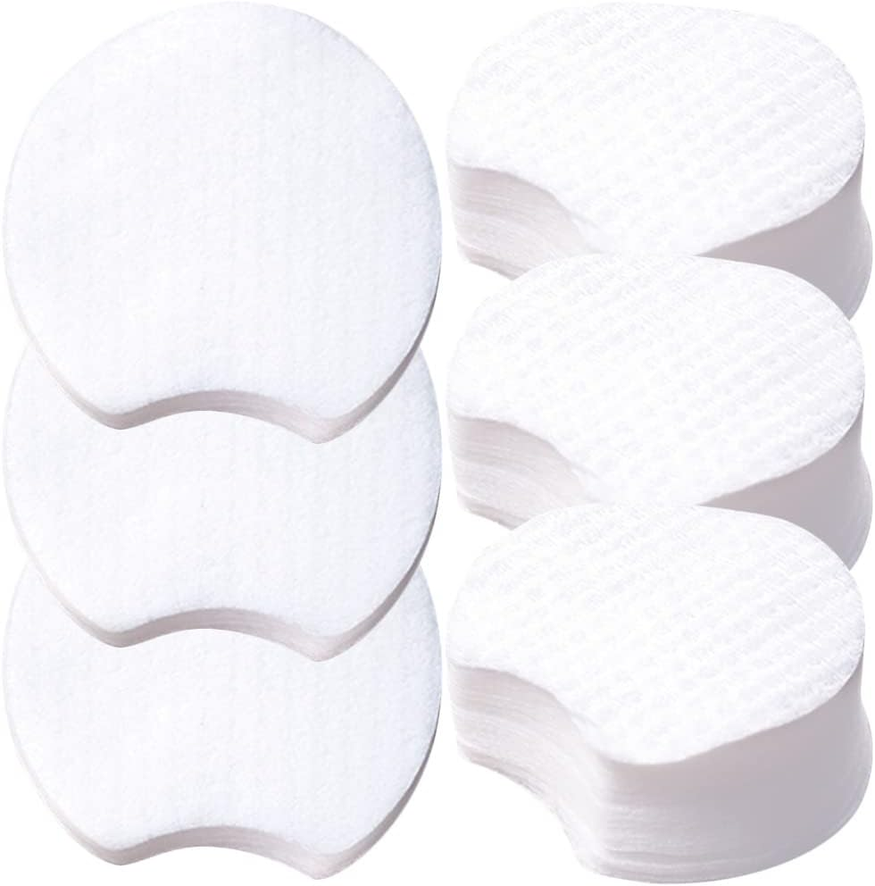 1200Pcs Pearl Pattern Makeup Remover Cotton Cosmetic Pads for Face Organic Cotton Rounds Eye Makeup Pads Lint Wipes Travel Non-Woven Fabric Multipurpose Non-Woven Mat