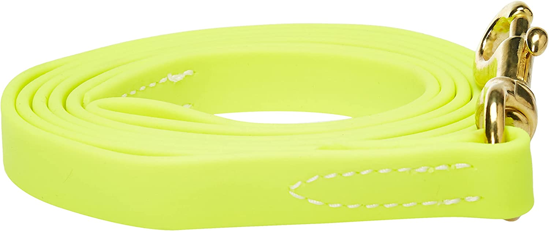 J&J Dog Supplies Biothane Dog Leash, 3/4" Wide by 6' Long, Blue