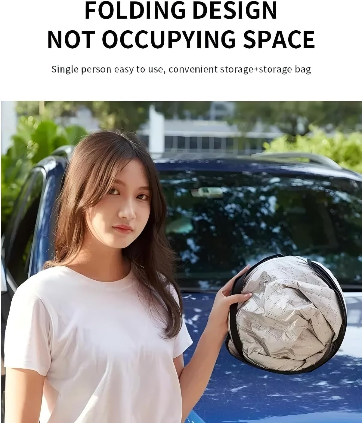 OTTO SHADES 6 Layers Thick Windscreen Sunshade for Suzuki Jimny 2018-2025 Certified Foldable Windshield Sun Visor Proven to Block 99% UV Rays Heat Shield Cover Keeps Car Cool image number 5