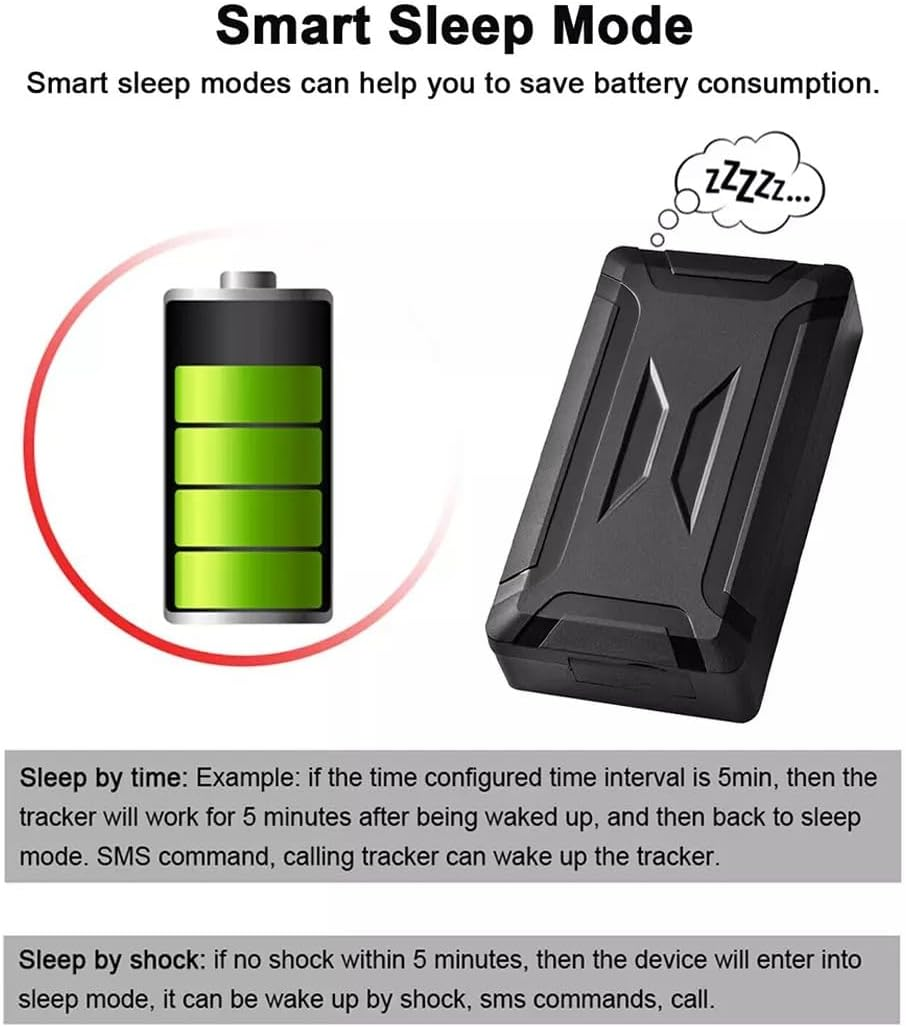 4G GPS Tracker Tracking Device Magnet Vehicle Car Real Time Location Anti-Lost (10000 MAH) image number 3