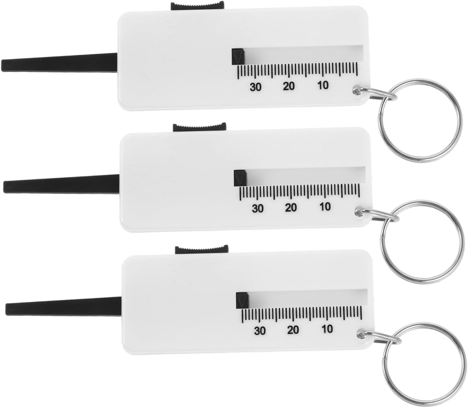 HEALEEP 3Pcs Tire Tread Depth Gauge Tool Automotive Measuring Instrument for Accurate Tire Thread Measurement And image number 4