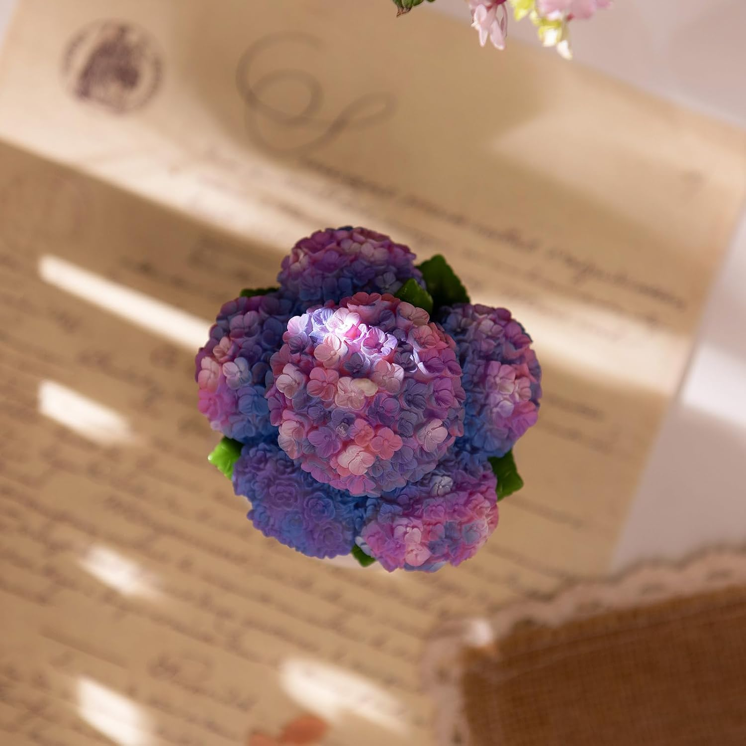 Hydrangea Potting Scented Candle Home Decora for Mother'S Day - Hydrangea Potting image number 6