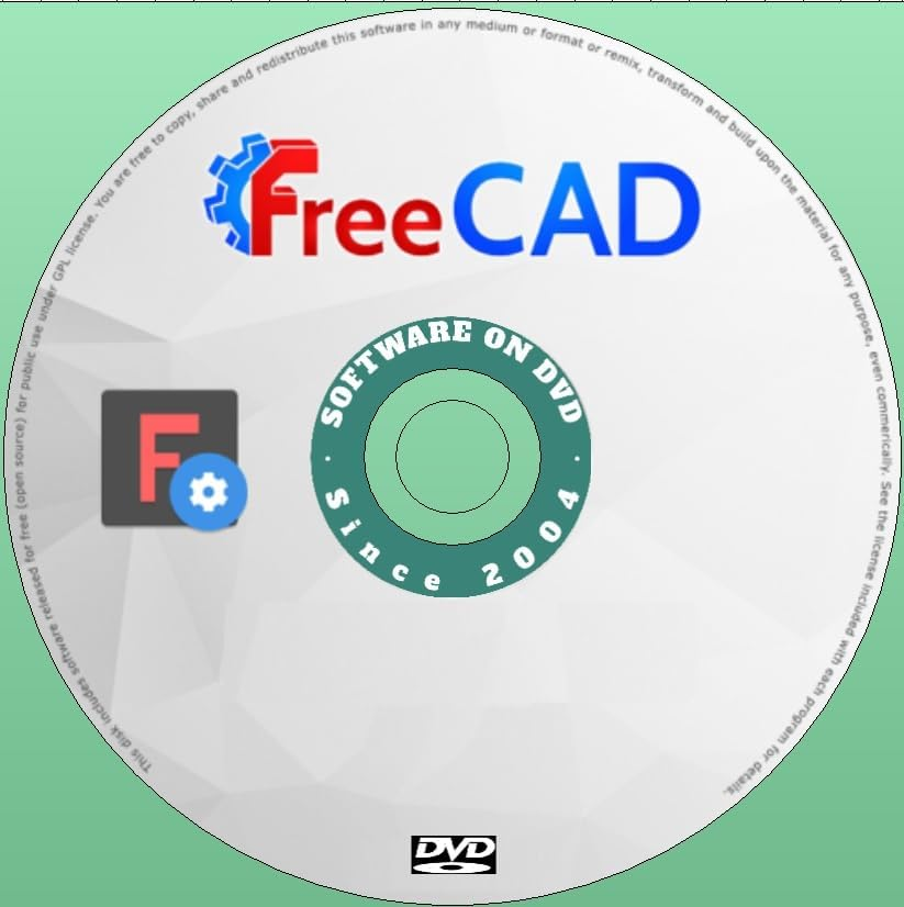 Latest New Release Freecad Design Software App for Windows on DVD image number 1