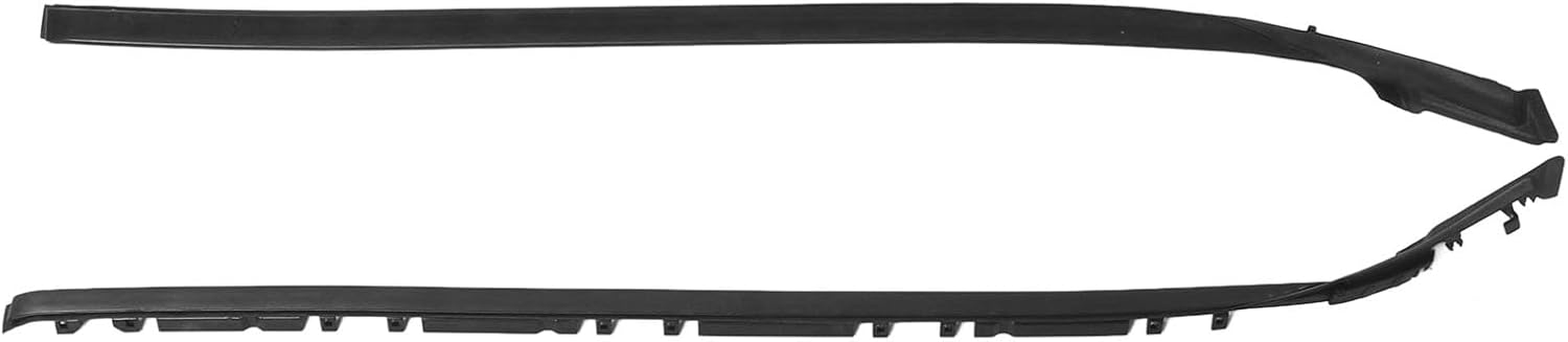 2Pcs Roof Trim Molding Kit, Left Right Car Windshield Roof Molding Drip Weatherstrip, 75551 53020 75552 53020 Roof Drip Moulding Seal for IS250 IS350 Is F Models image number 3