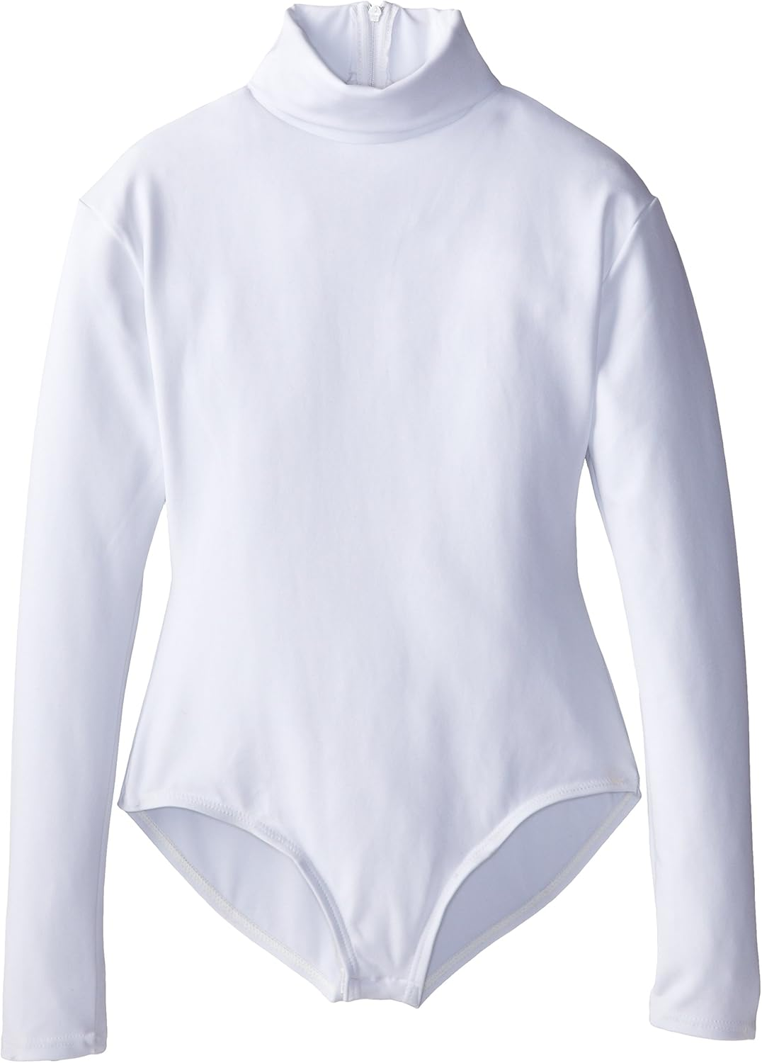 Capezio Girls' Team Basic Turtleneck Long Sleeve Leotard with Snaps