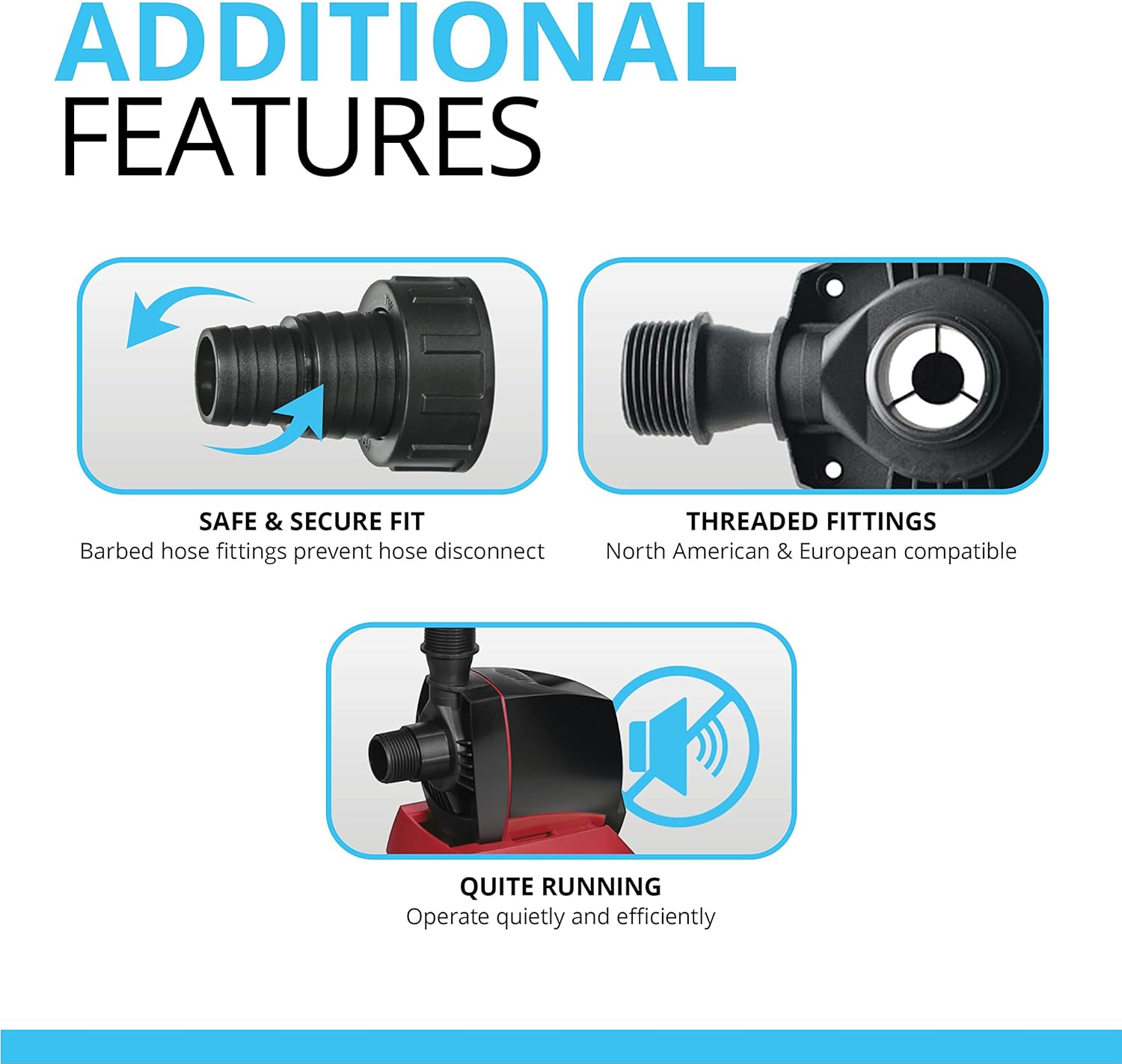 Fluval Sea SP4 Sump Pump for Freshwater & Saltwater Aquariums, 14337 image number 6