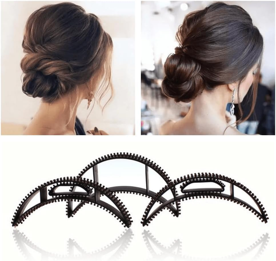 Laroal Pack of 10 Fluffy Hair Clips, Fluffy Hairdressing Tools for Women and Girls