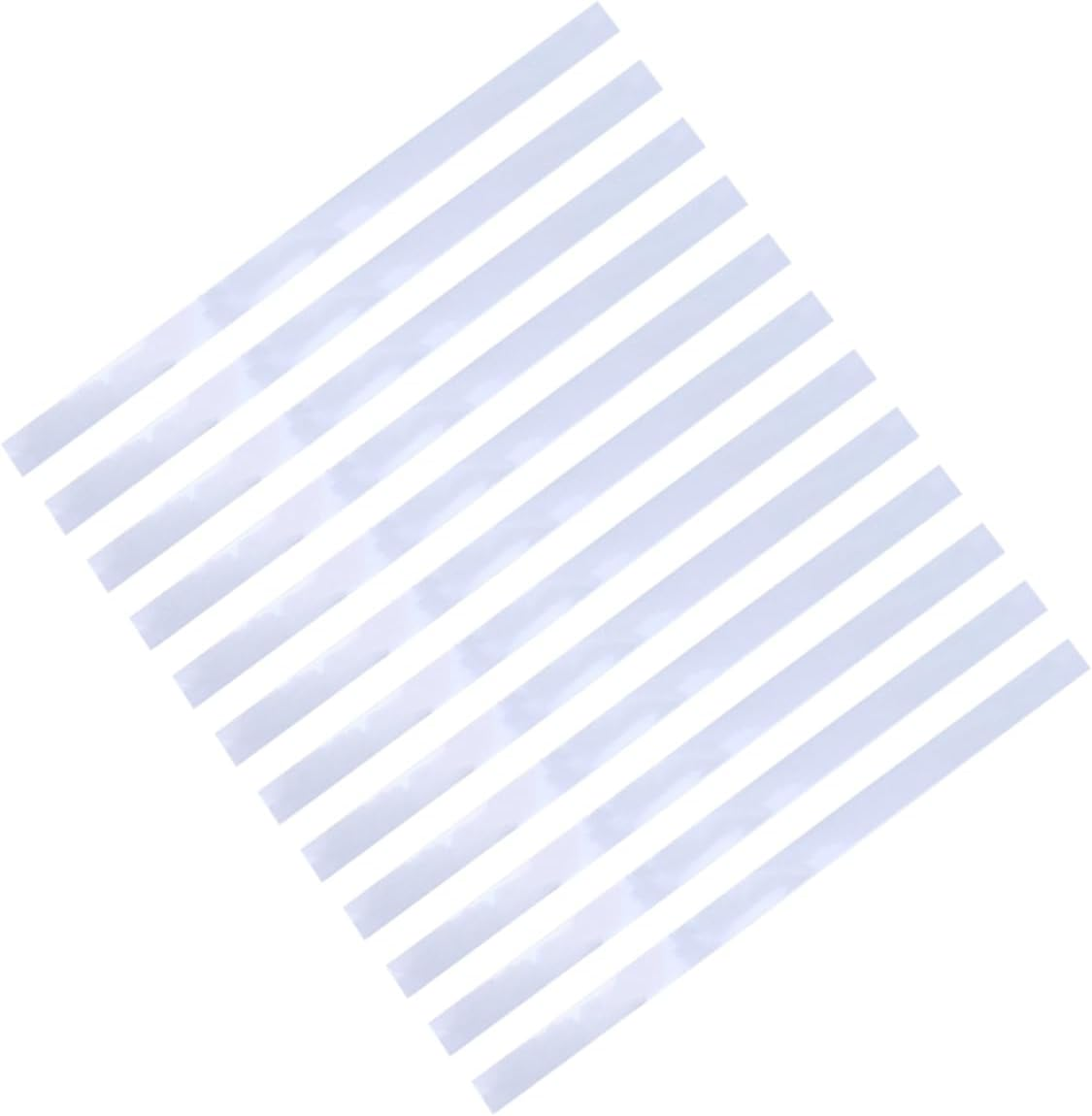 Abaodam 12Pcs Reflective Sticker Strips for Photo Tachometers High Reflectivity Adhesive Tape for Speedometer and Tachometer Compatible with Optical Measurement Devices image number 1