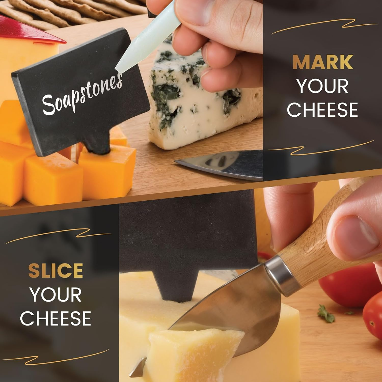 Rule Lie Cheese Board - House Warming Gifts for New Home, Unique Bamboo Charcuterie Boards Set with Knife Set & Accessories, Wedding & Birthday Present for Women, Serving Platter Tray for Wife Her Mum image number 6