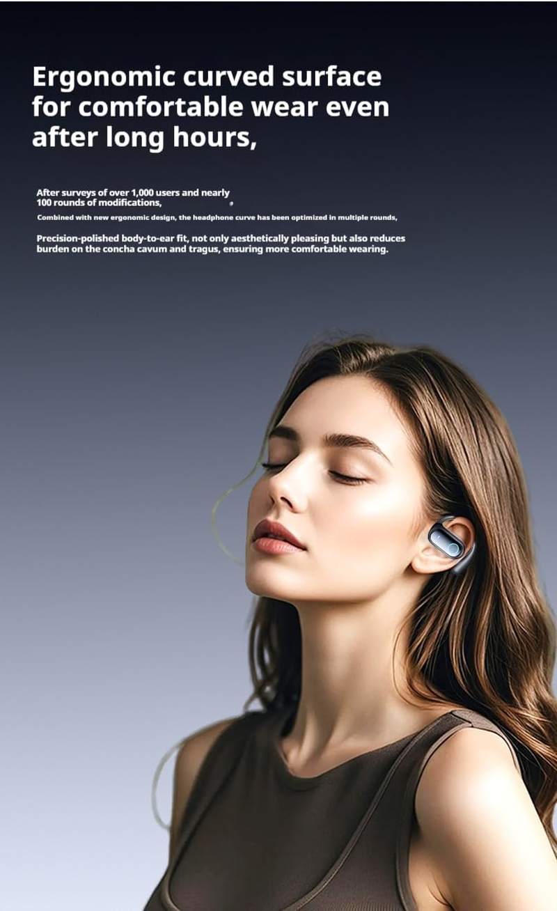 Linguawave Pro Real Time AI Translation Earbuds, Linguawave Pro AI Earbuds, Wireless Earphones Bluetooth Headphones with HD Sound, Ideal for Travelers, Business & Language Learners (Black)