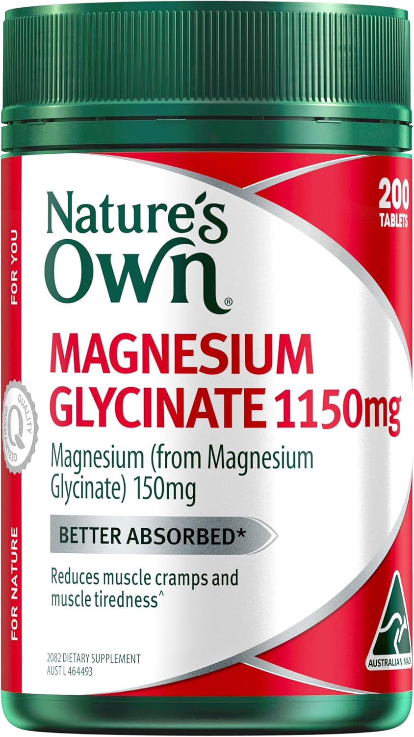 Nature'S Own Magnesium Glycinate 200 Tablet
