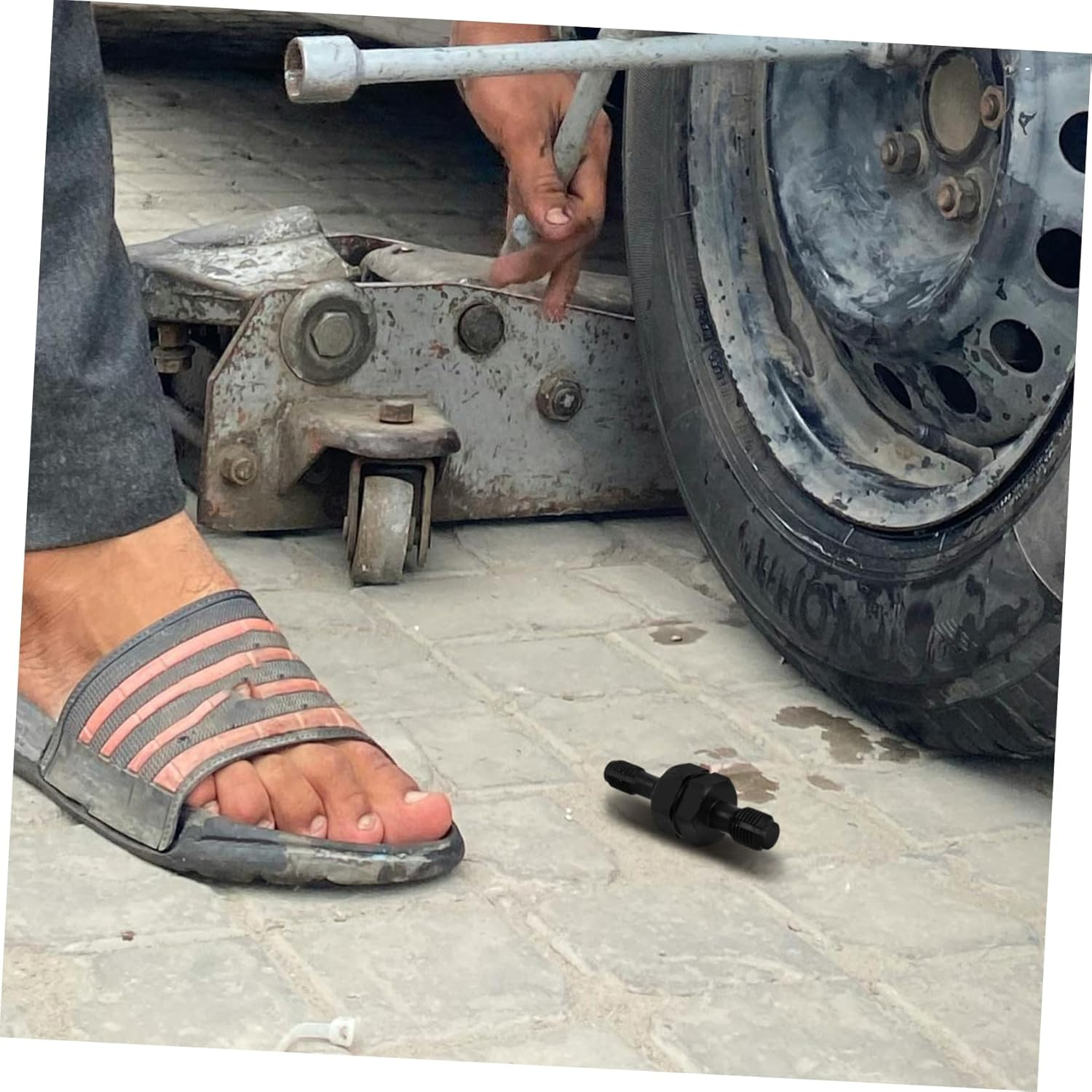 WEKADRIN Spark Thread Repair Tool Spark Tap for Automotive Applications and Fit for Various Vehicles Complete for Thread Repair image number 3