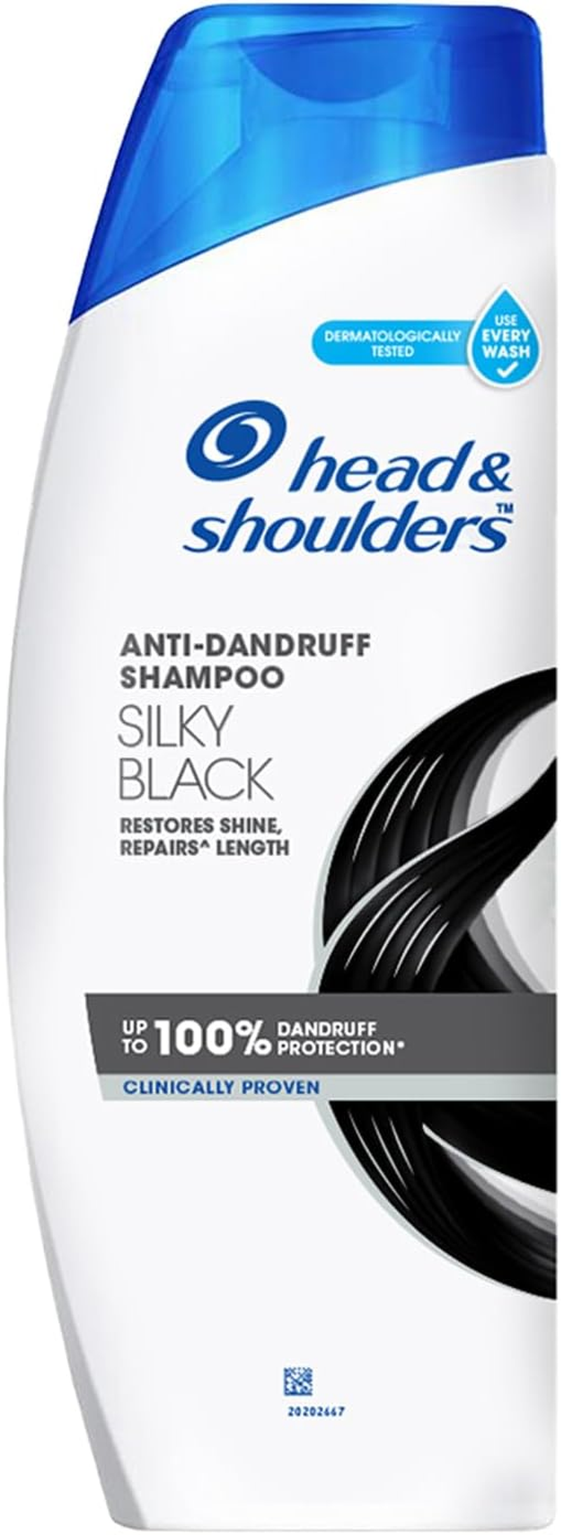 Head & Shoulders Silky Black Shampoo, 180Ml image number 1