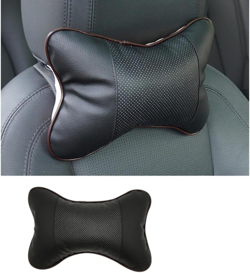 Car Neck Pillow Breathe Auto Seat Head Support Neck Rest Cushion Headrest for Travel and Comfortable image number 4