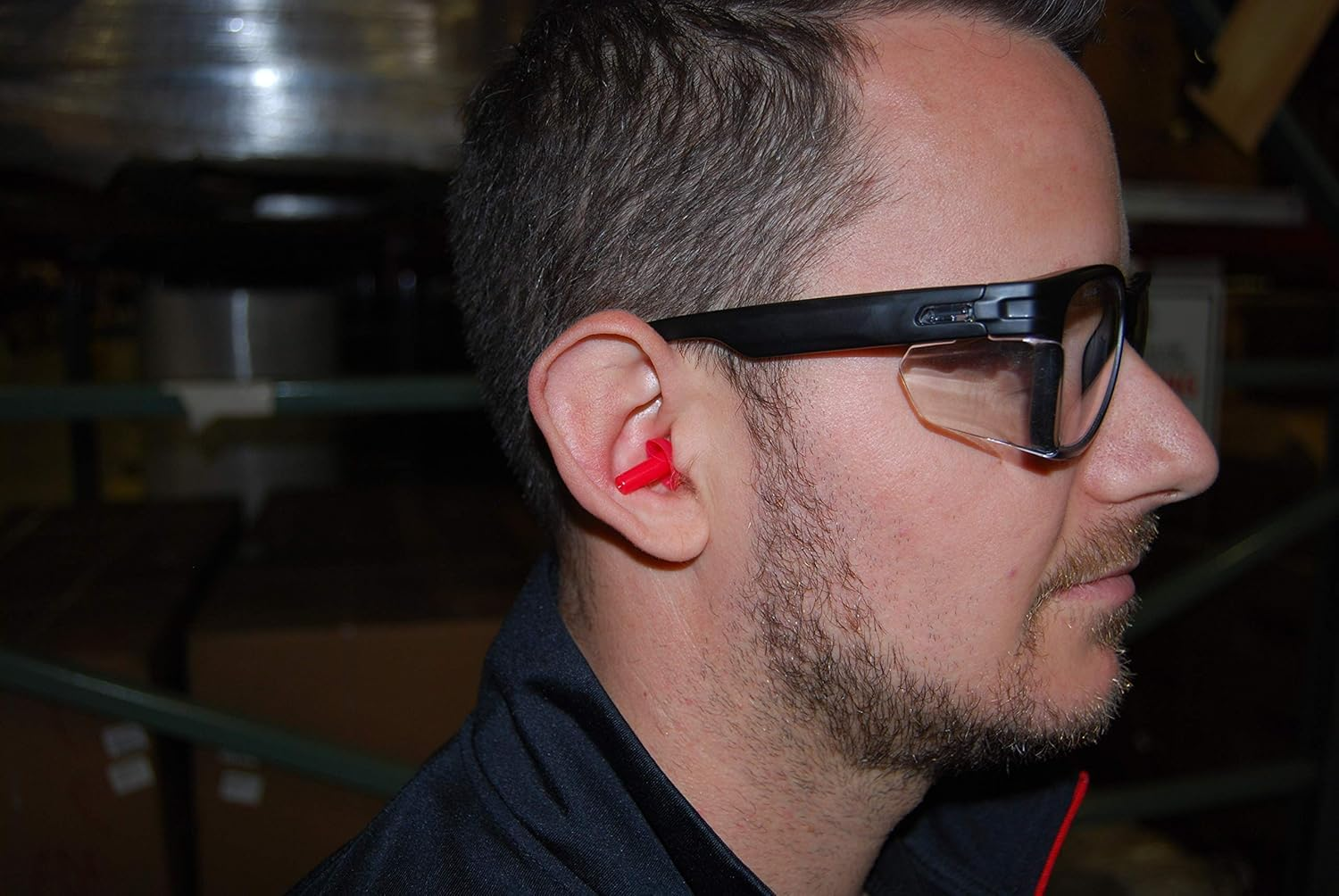 MAGID Iconic Y50 Design Series Safety Glasses with Side Shields | ANSI Z87+ Performance, Scratch & Fog Resistant, Reduce Eye Strain & Fatigue, Cloth Case Included, 1 Pair, Clear Lens, 1 image number 2