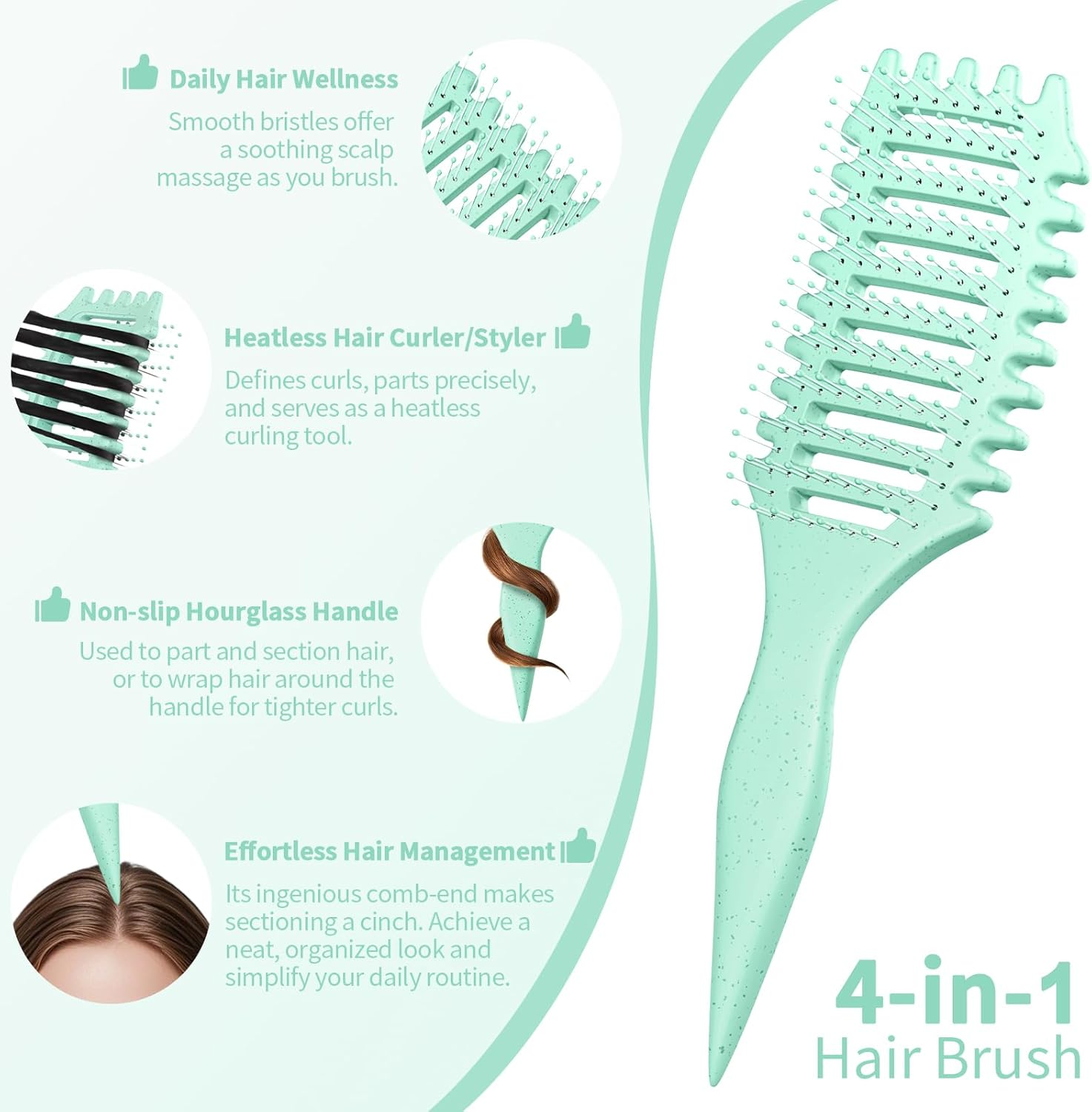 Curly Hair Brush image number 2