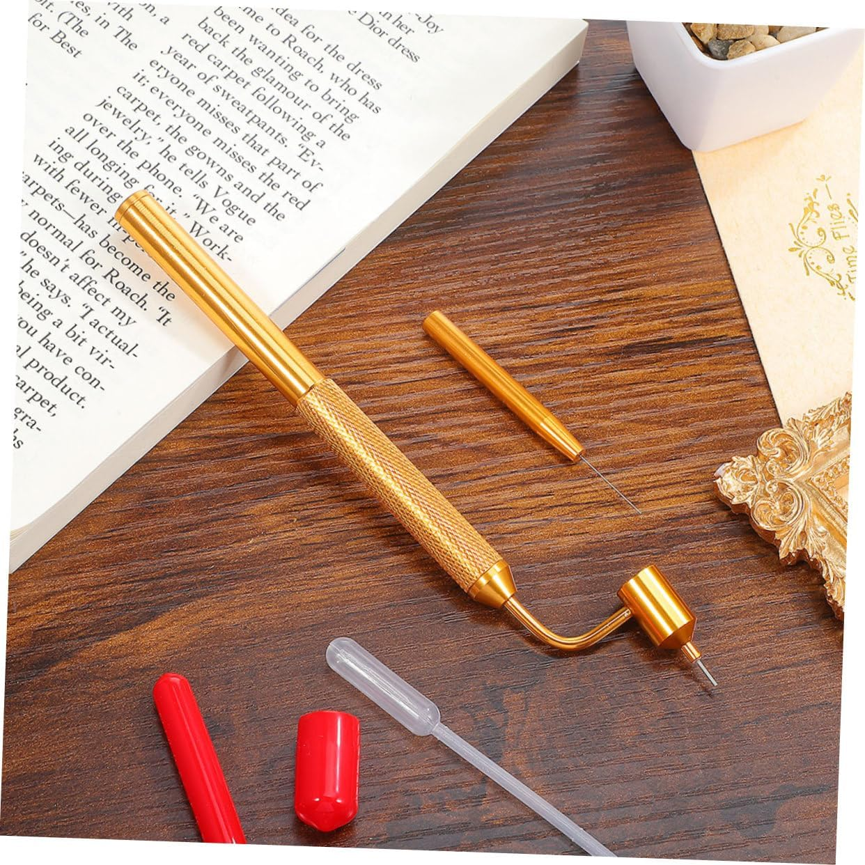 2Sets Car Touch up Paint Pen for Scratch Repair Precision Paint Applicator Pen for Automotive Detailing image number 6