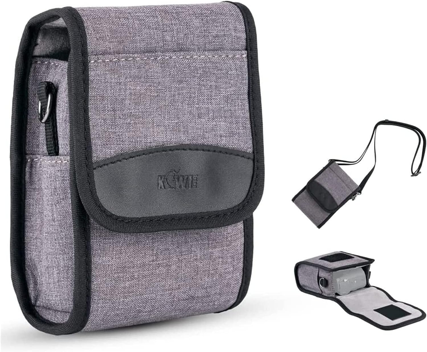 Compact Camera Pouch Case Bag for Sony ZV-1F ZV-1 ZV1 II RX100VII RX100VI RX100VA RX100V RX100IV III II Canon G7X III II G9X II SX740 SX730 SX620 SX610 Olympus TG-7 TG-6 TG-5 GR Iiix GRIII GR3 HDF