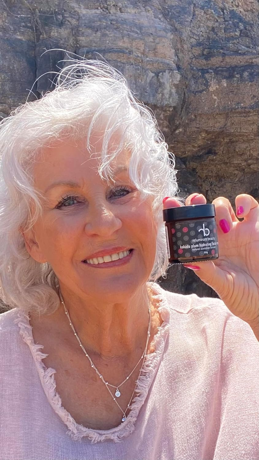 Kakadu Plum Hydrating Face Cream | for Dry Dehydrated Dull Skin | Australian Made | Vegan Cruelty Free Nut Natural image number 2