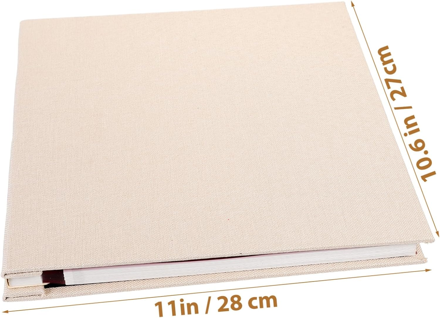Cabilock Vintage Photo Album Self-Adhesive Photograph Album for Weddings Graduations Cover Pages for Cherishing Memories Sticky Pages for All Occasions image number 1