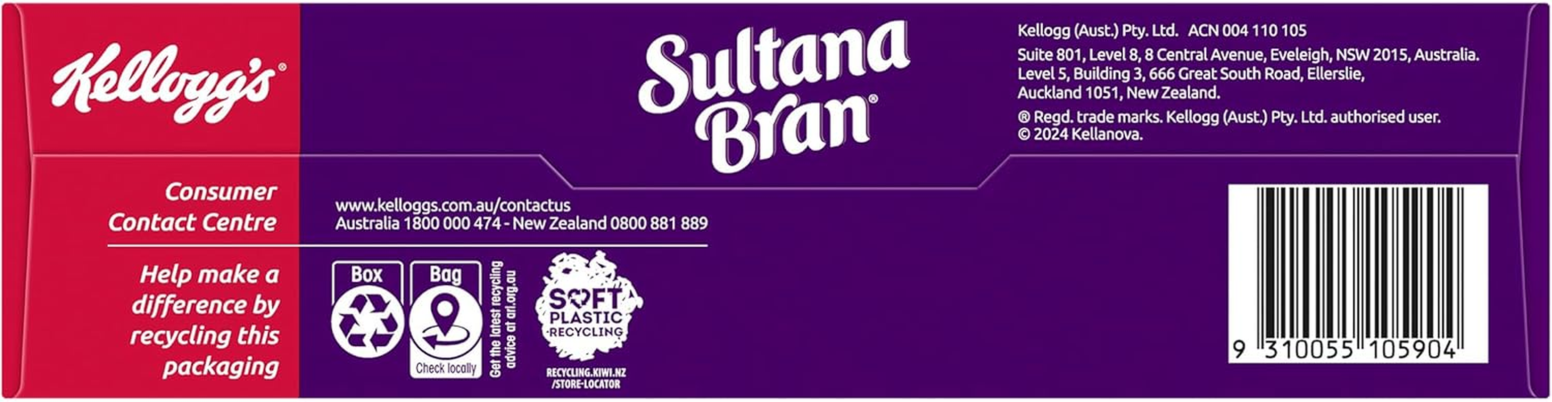 Sultana Bran Breakfast Cereal 700 G (Pack of 3) image number 3