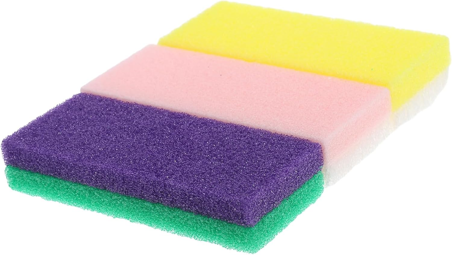 3Pcs Double-Sided Foot Scrubber Stone Callus Remover Pedicure Pumice Exfoliator Tool for Dead Skin Removal Foot Care Spa at Home image number 3