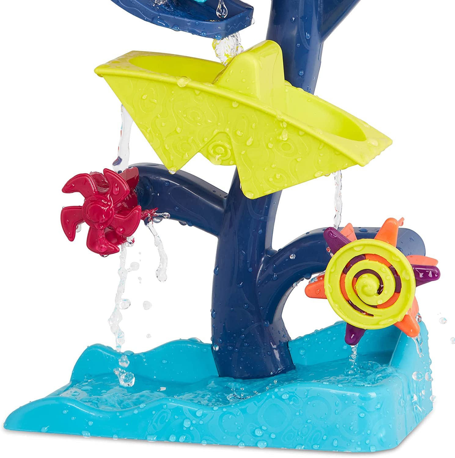 B. Toys &ndash; Owl about Waterfalls Water Wheel &ndash; Exploration for Babies & Toddlers &ndash; Colorful Rotating Preschool Bath Toy &ndash; 18+ Months &ndash; image number 6