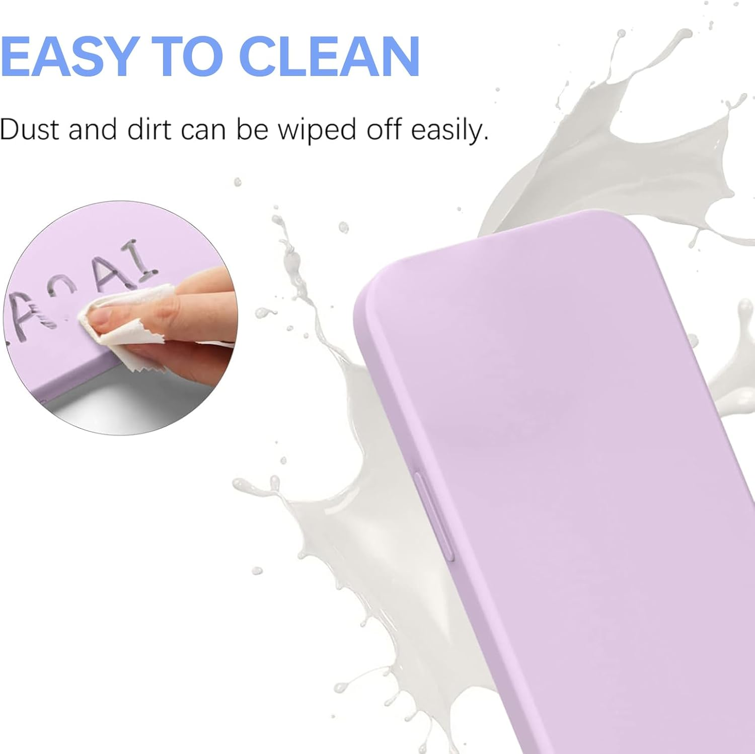 Ultiunison Phone Case for Huawei P30, Soft Slim Design, Shockproof Cover with Microfiber Lining (Purple, for Huawei P30, 6.1") image number 3