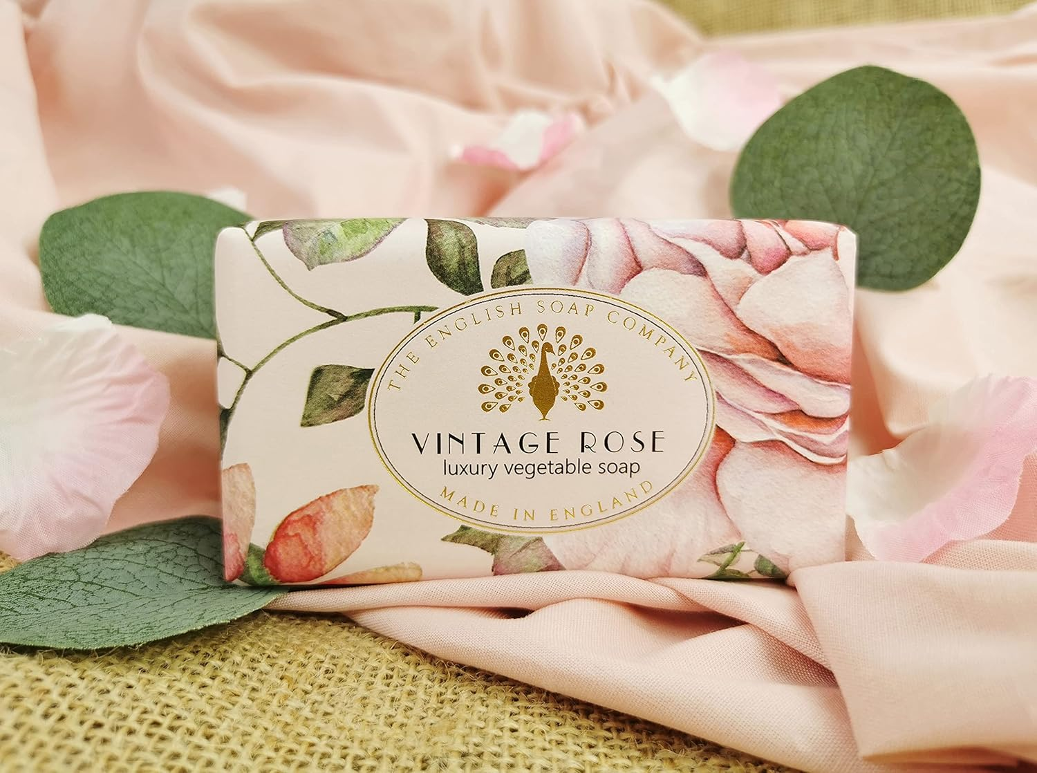 English Soap Company Vintage Rose Soap 190 G image number 3