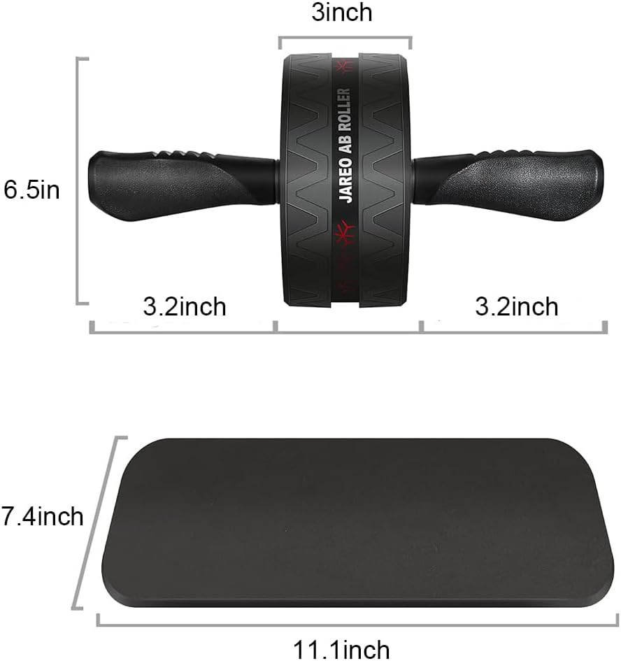 Psiven Ab Roller Wheel, Abs Workout Equipment for Abdominal Core Strength Training, Home Gym Fitness Equipment for Core Workout with Knee Pad, Exercise Wheel for Men and Women image number 1