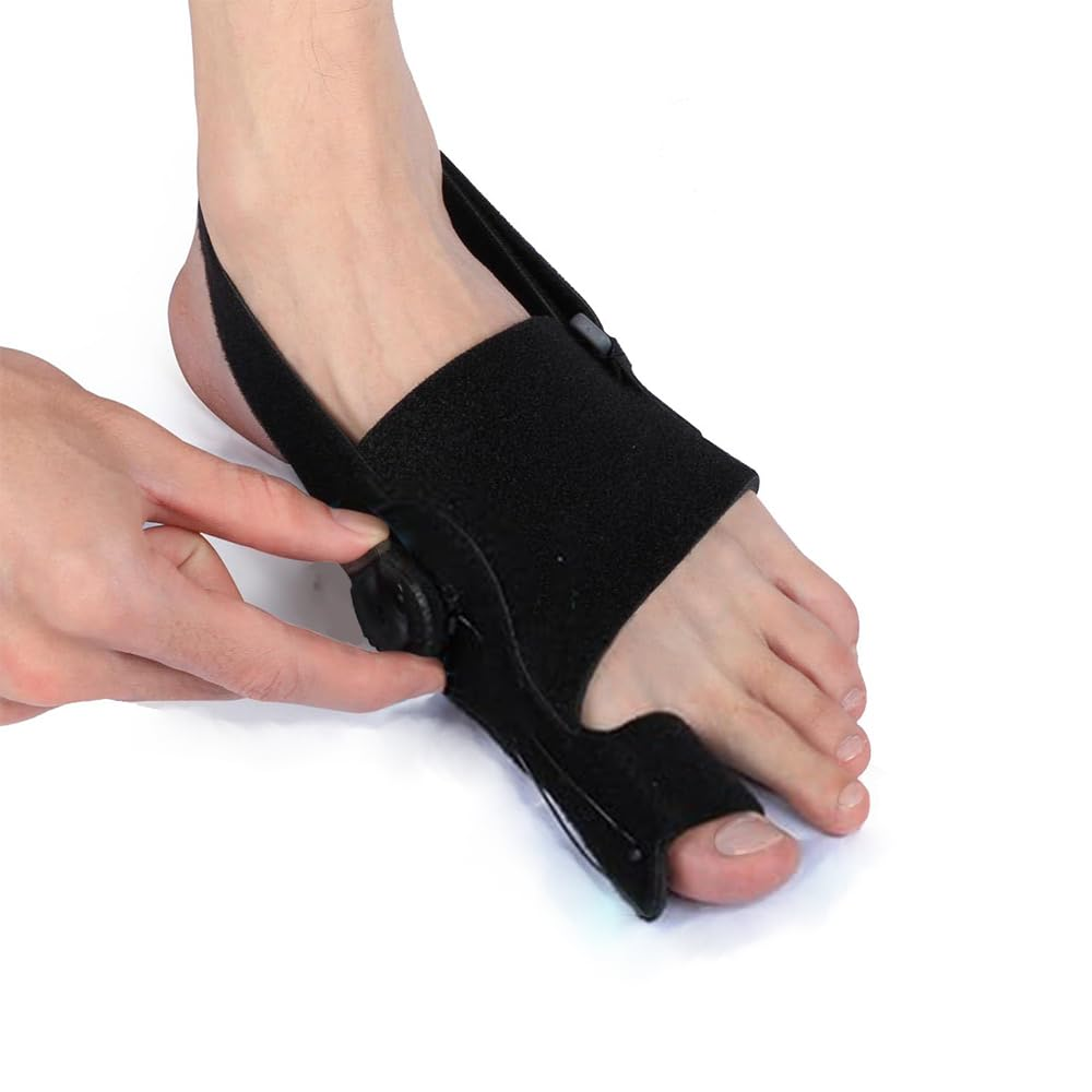 Bunion Corrector for Women & Men &ndash; Adjustable Orthopedic Big Toe Splint for Hallux Valgus Pain Relief, Toe Separator for Day & Night Support, Fits Left or Right Foot(Right) image number 6