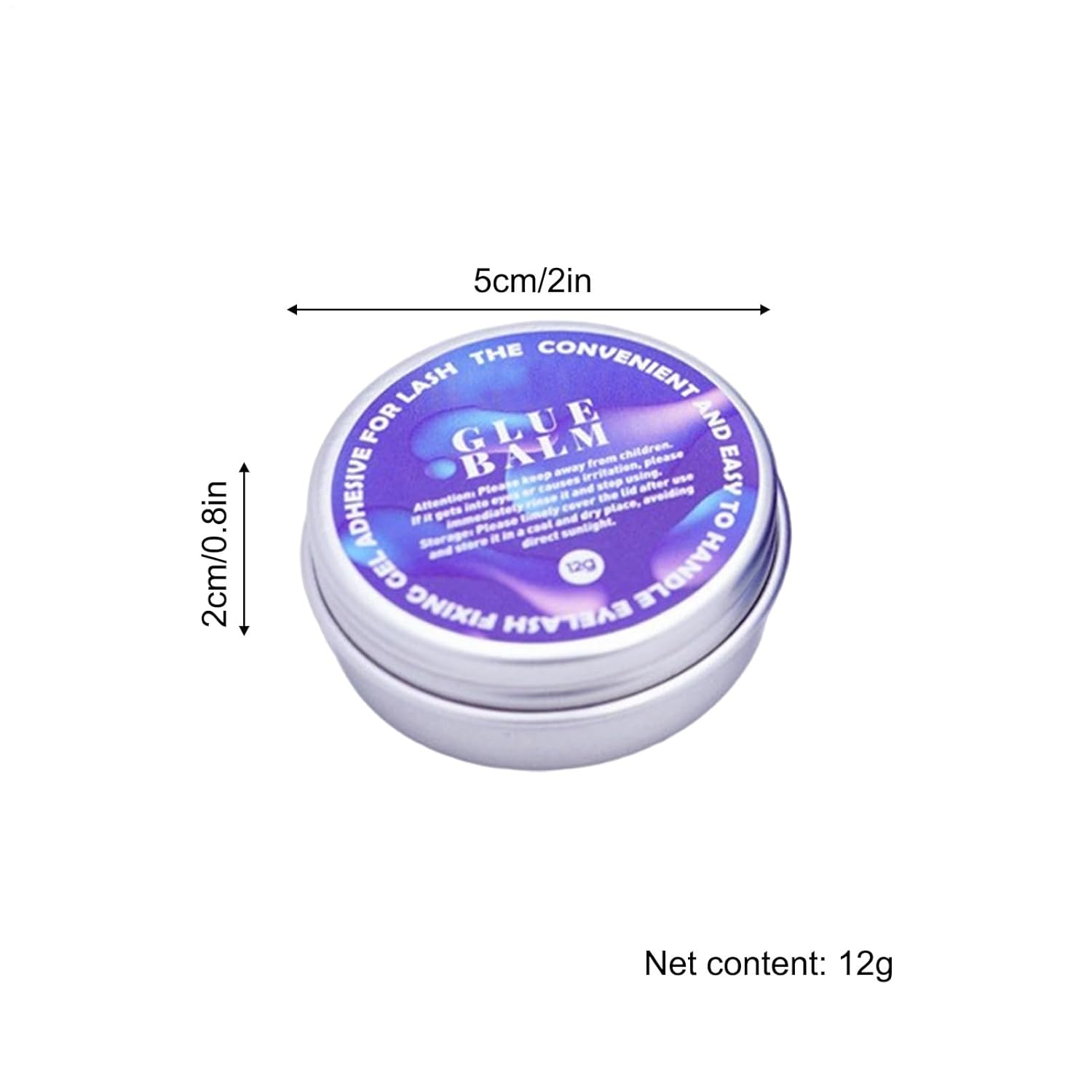 Wjnflqn Lash Lift Glue,Natural Fragrance Lash Lamination Gel - Eyebrow Perm Glue Balm - for Traveling Business Trip Home Outdoor School Wife Friend Sister image number 2