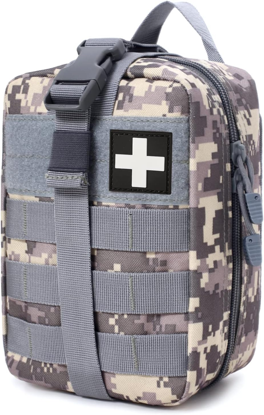 Honestptner Upgraded Outdoor Wear-Resistant Oxford Cloth Medical Pouch, Rugged Mountain Adventure First Aid Molle, Tactical Storage Pocket, Army Fans Survival Pouch, Tactical Medical Pouch