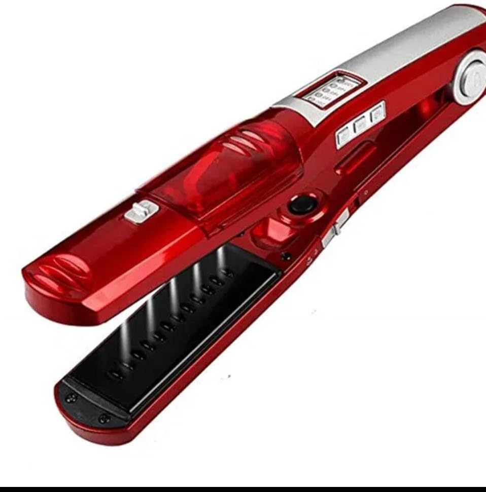 Steam Iron Hair Straightener Flat Iron Ceramic Professional Hair Straightener Culer Salon Steam Hair Iron image number 1