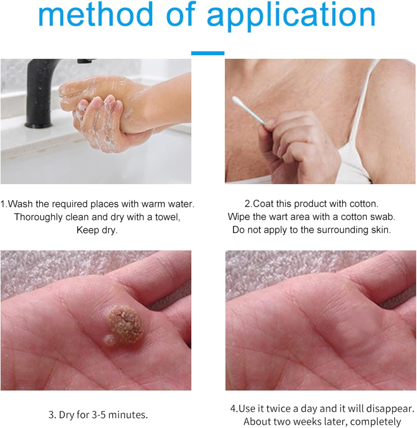 Skin-Tag-Remover, Wart Remover, Mole & Wart-Remover Liquid, Fast-Acting Skin-Tag-Remover for Tag Removal & Verruca-Treatment image number 1