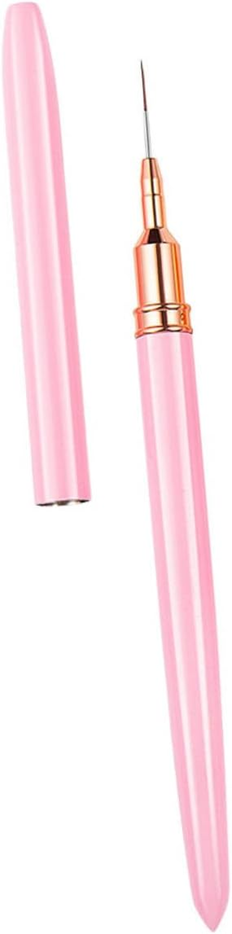 WOONEKY Nail Art Brush Pen for Fine Drawing and Pattern Design Portable Manicure Supply for Nail Salon Lovers Durable Material Present image number 3