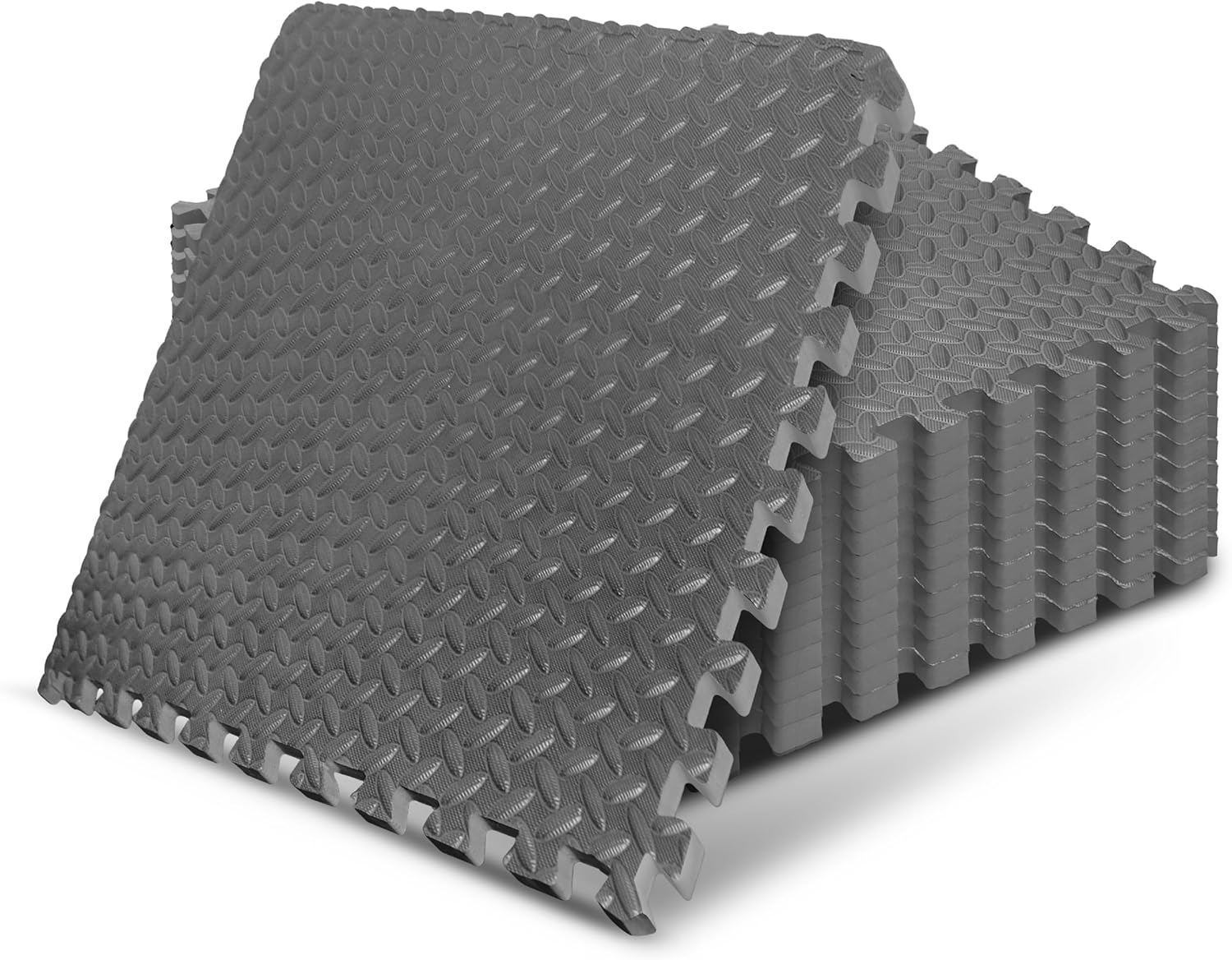 Yes4All Thicker EVA Foam Puzzle Exercise Mats &frac34;&rdquo; and 1" for Home Gym Workout - Interlocking Floor Tiles for Fitness Equipment