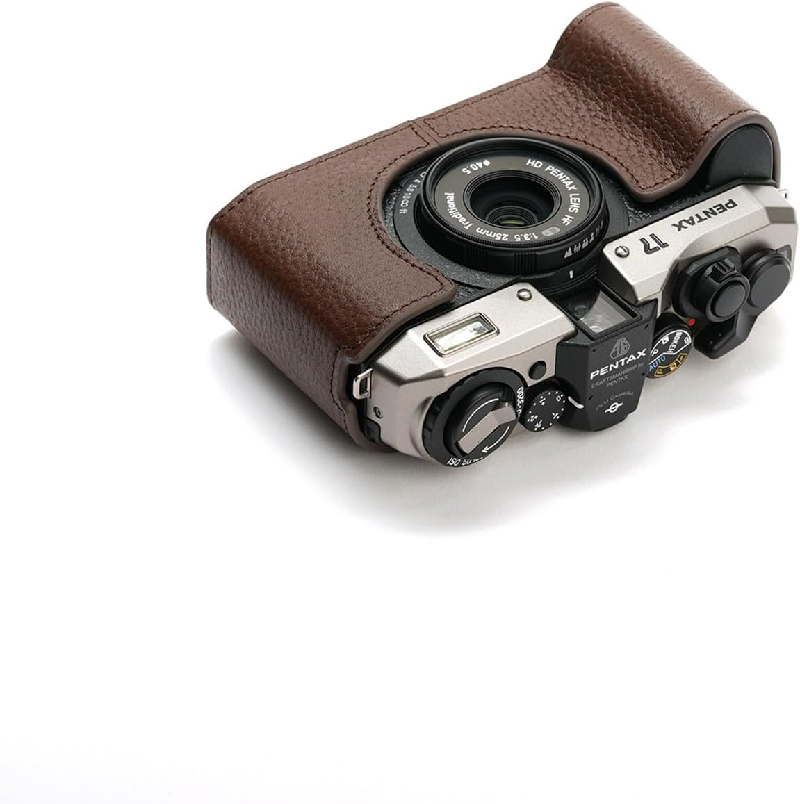 TP Original PENTAX 17 Body Half Case Dark Brown
