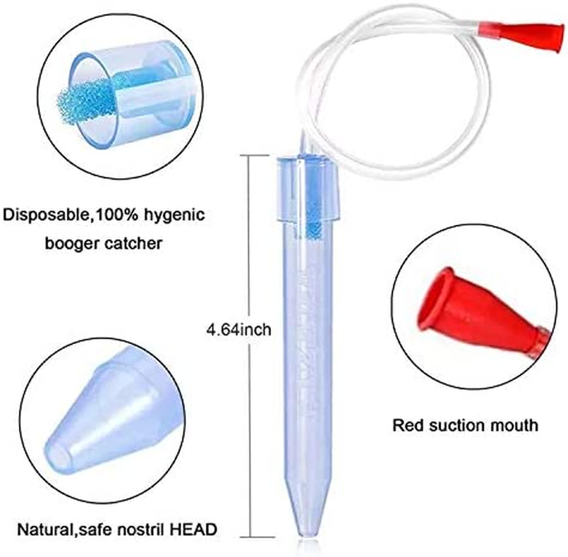 Baby Nasal Aspirator with 24 Hygiene Filters Nose Cleaner the Snot Sucker image number 3