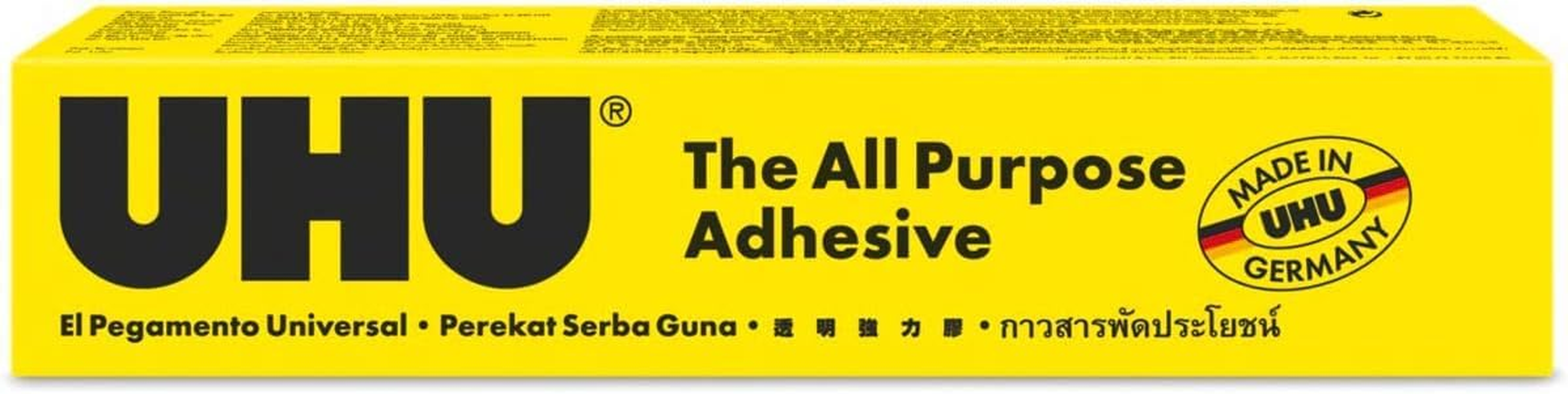 UHU All Purpose Contact Liquid Glue 33Ml, (33-37625) (Pack of 2)