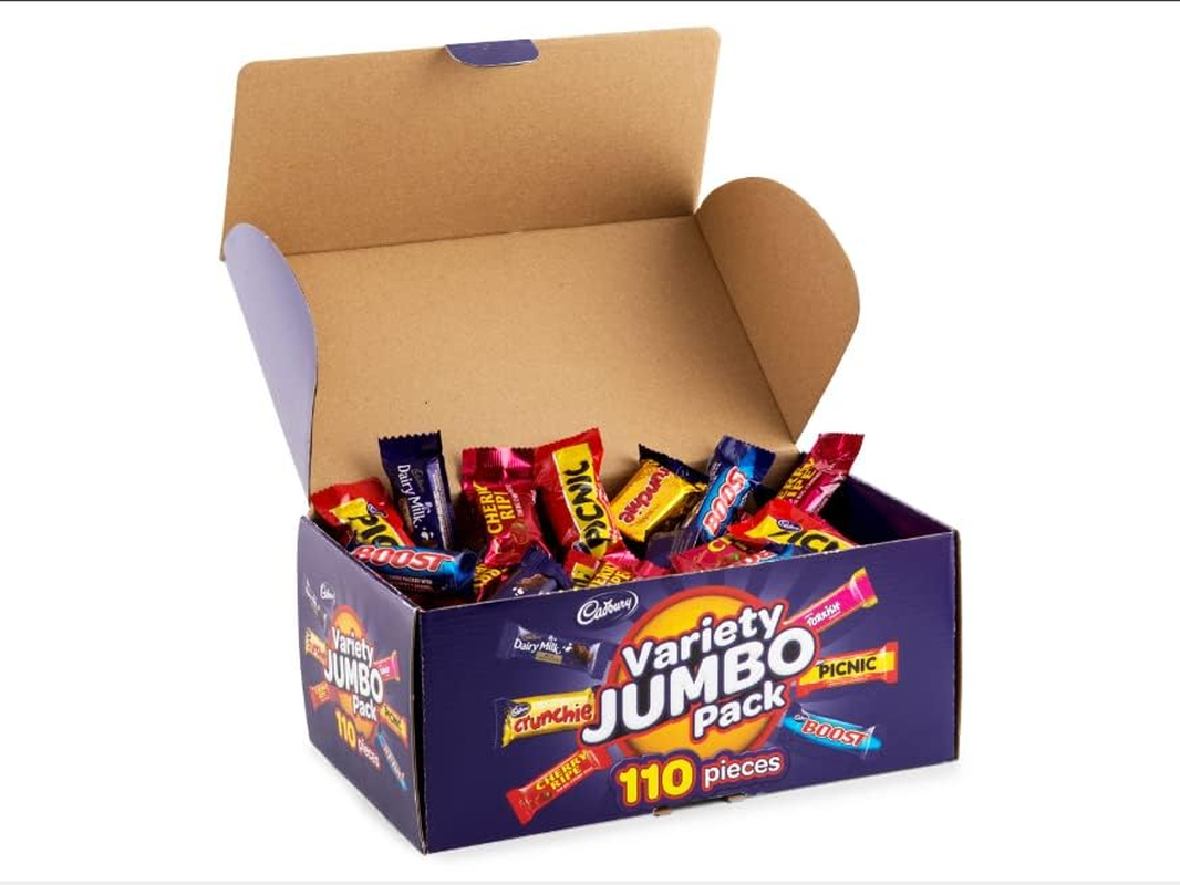 Cadbury Variety Jumbo Pack 110 Pieces 1.56Kg image number 1
