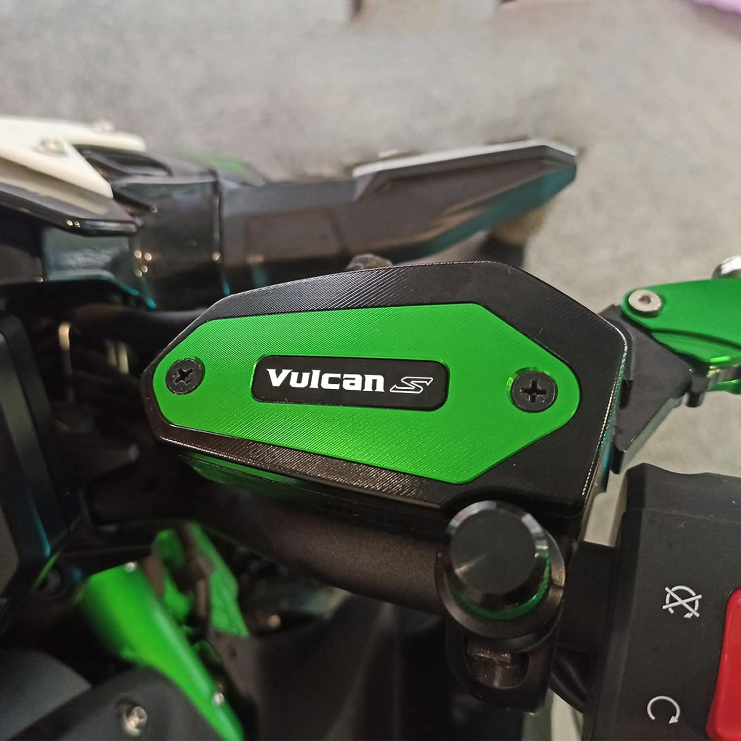 MOWOK Fits for KAWASAKI Vulcan S 650 VN650 2015-2021 2022 2023 Motorcycle Front Brake Fluid Reservoirs Tank Oil Cap Cover image number 5