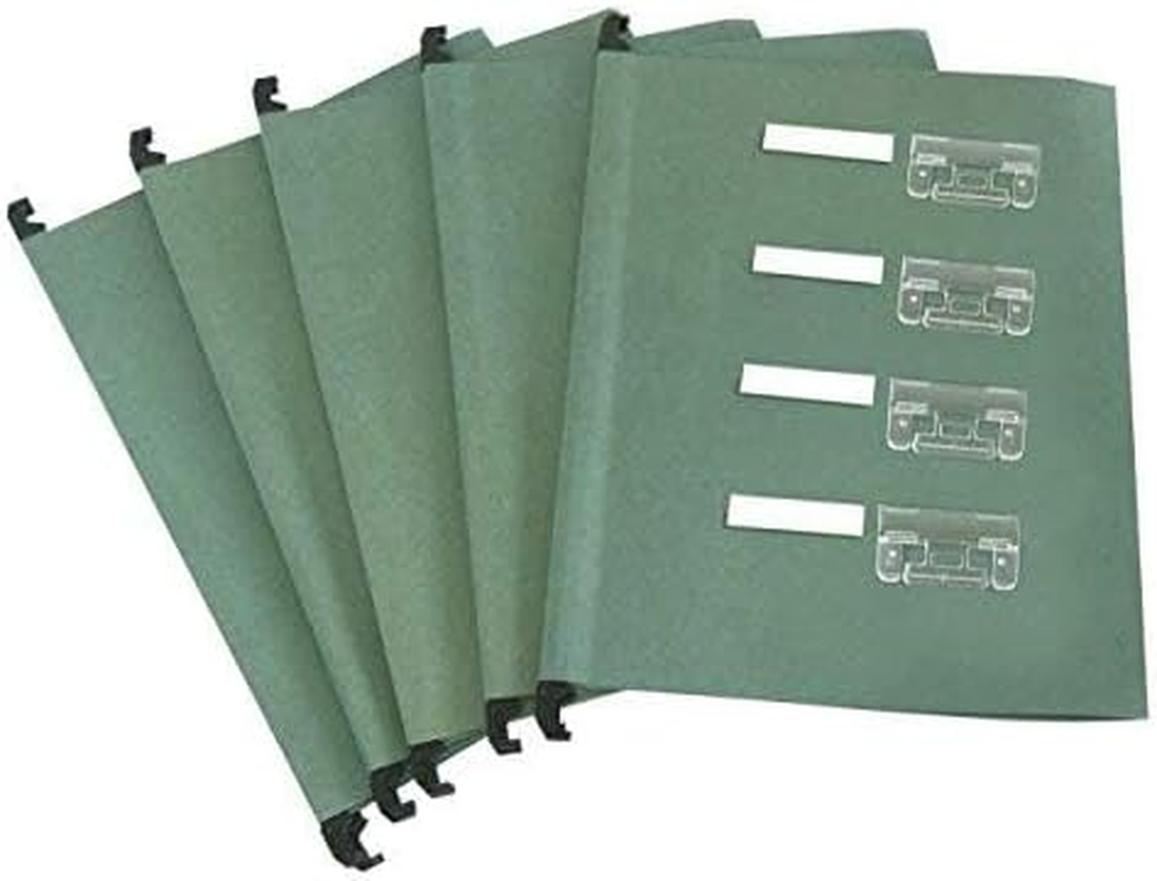 Cathedral A410 Suspension Files, A4, Green, 10 Pack