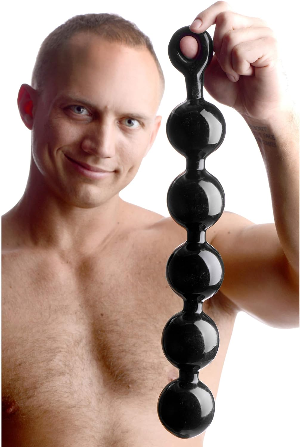 Master Series Black Baller Anal Beads