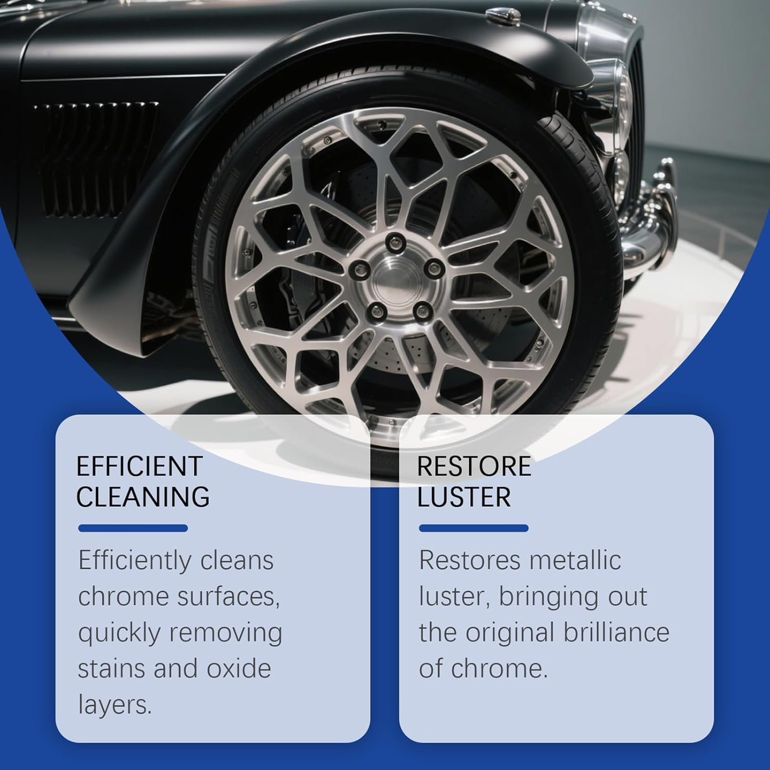 Refurbishing Spray for Chrome Plated Parts | Vehicle Chrome Parts Refurbishing Agent Spray - 100Ml Automotive Maintenance Liquid for Renovation Home Fence Door Handle Garage image number 6