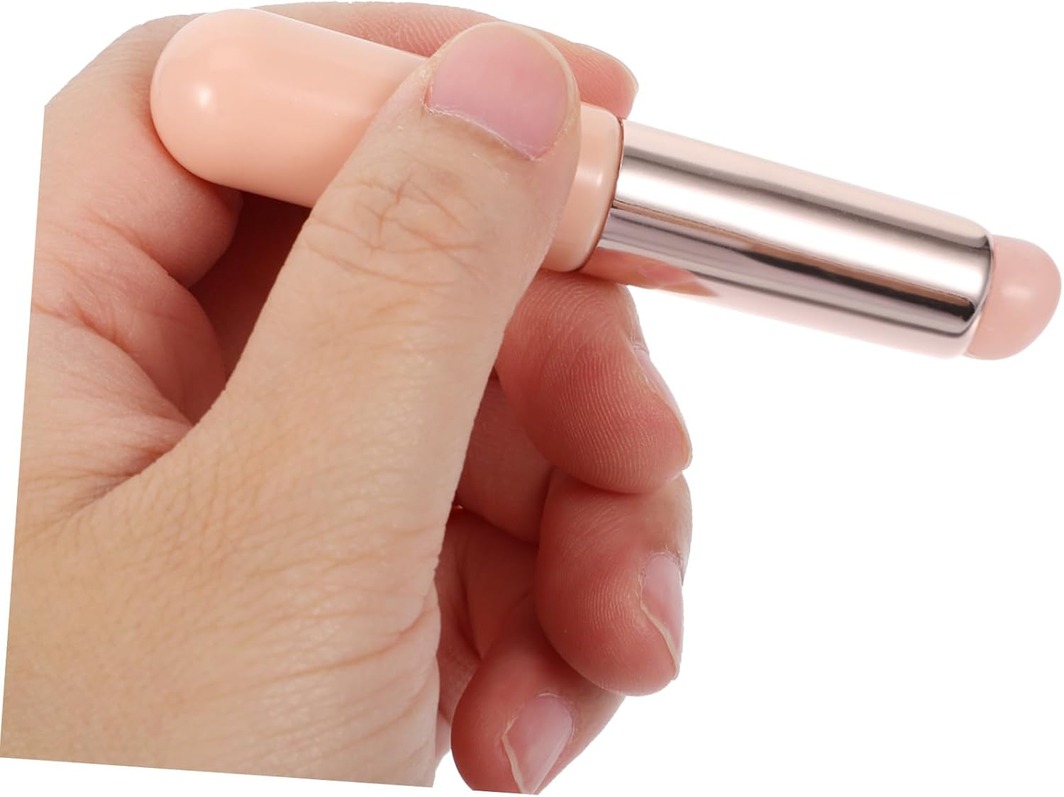 CANIGHT 2Pcs Gradient Glue Tool Sponge Nail Art Brush Professional Nail Powder Applicator Soft Silicone Brush for Manicure image number 2