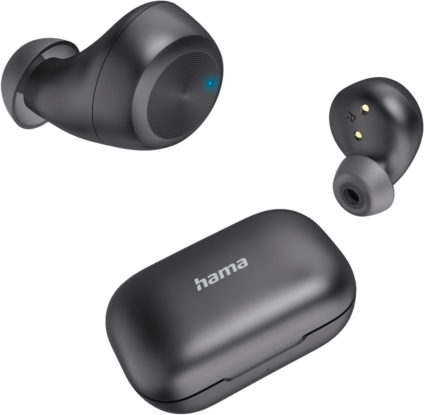 Hama Spirit Chop II TWS Bluetooth EQ Headphones - Black - Black image number 5