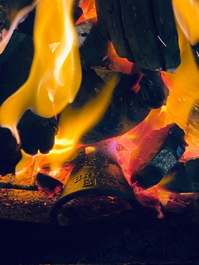 Brutal BBQ Fireguard Firewood and Charcoal Starter | Fire Starters for Grill | Easy to Use Grill Starter | Compact Firestarters for Outdoor Fire Pit | Coal Burner, Firewood and Charcoal Fire Starter image number 1