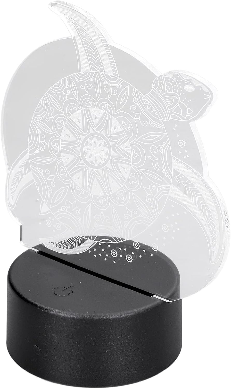 Sea Turtles 3D Light 7 Color Touch Changing LED Night Light Acrylic USB Powered beside Lamp for Kids Birthday Christmas Gifts image number 2